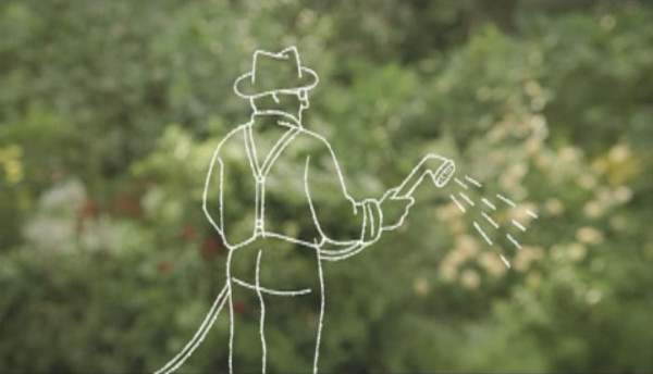 博全社CM『お花の庭篇』