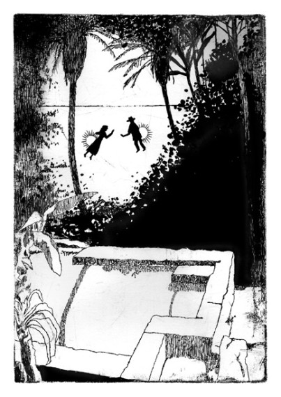 小説新潮7月号挿絵